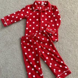 Red and White Pajamas